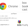 Přijďte na Chrome zařízení pod Řípem #1